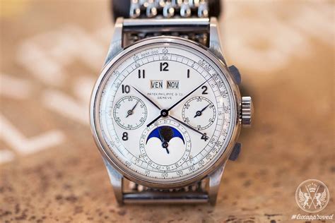 patek philippe 1518 in stainless steel|Patek Philippe 5990 price.